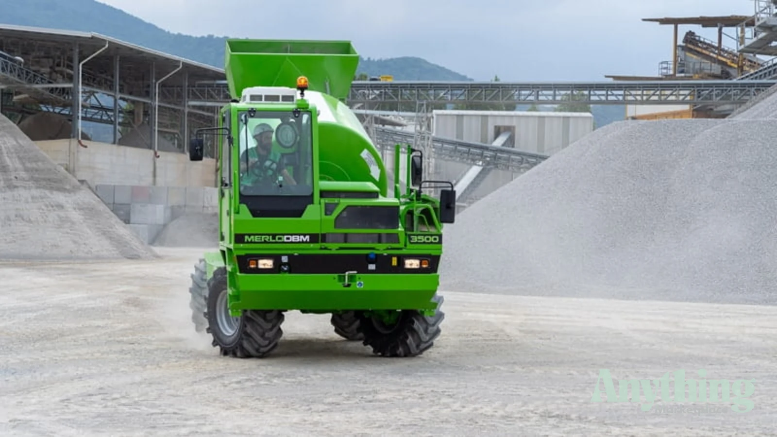 New Merlo DBM 2500-DBM 3500 Cement Mixers