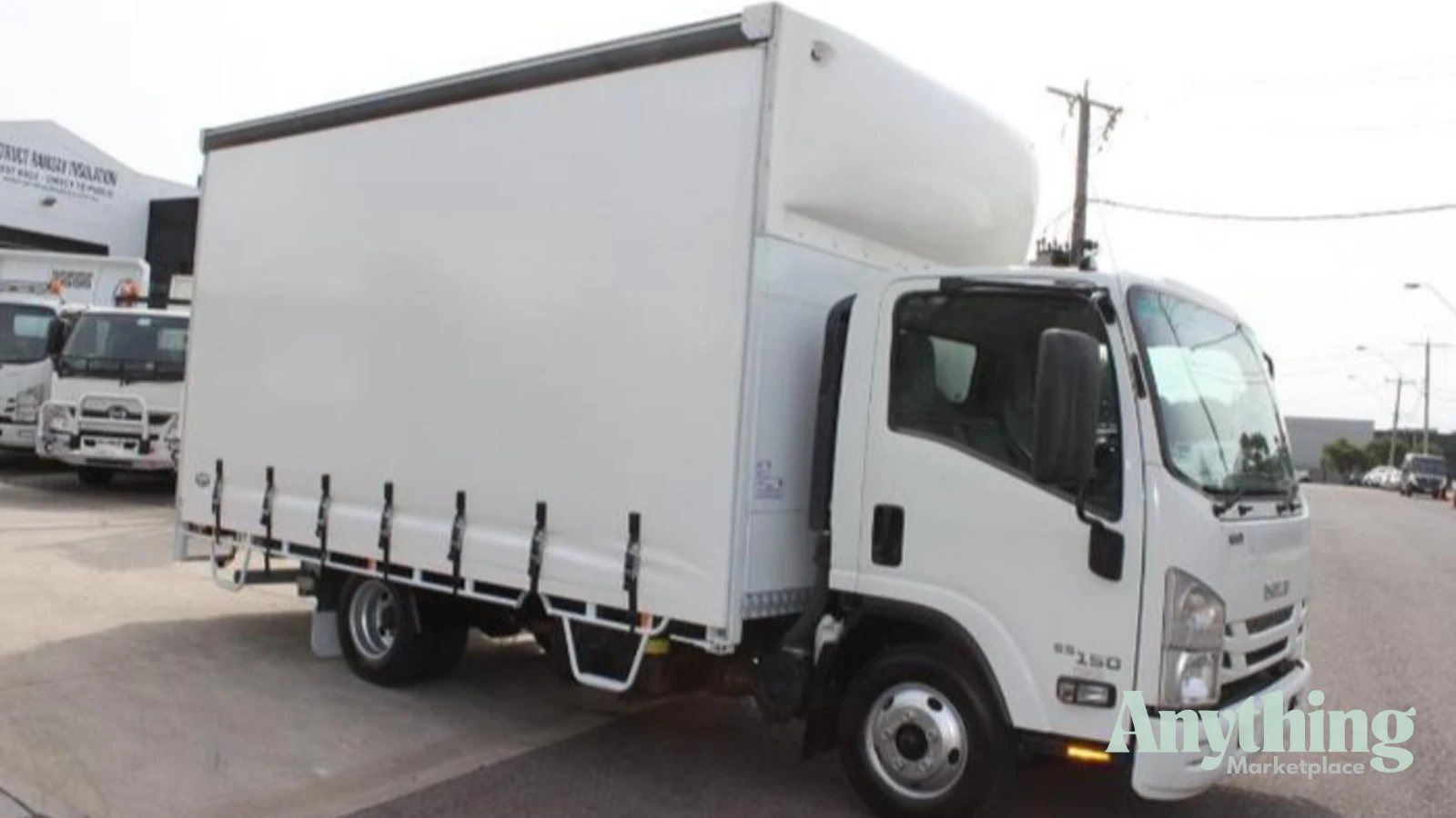 2018 Used Isuzu N-Series Curtainsider