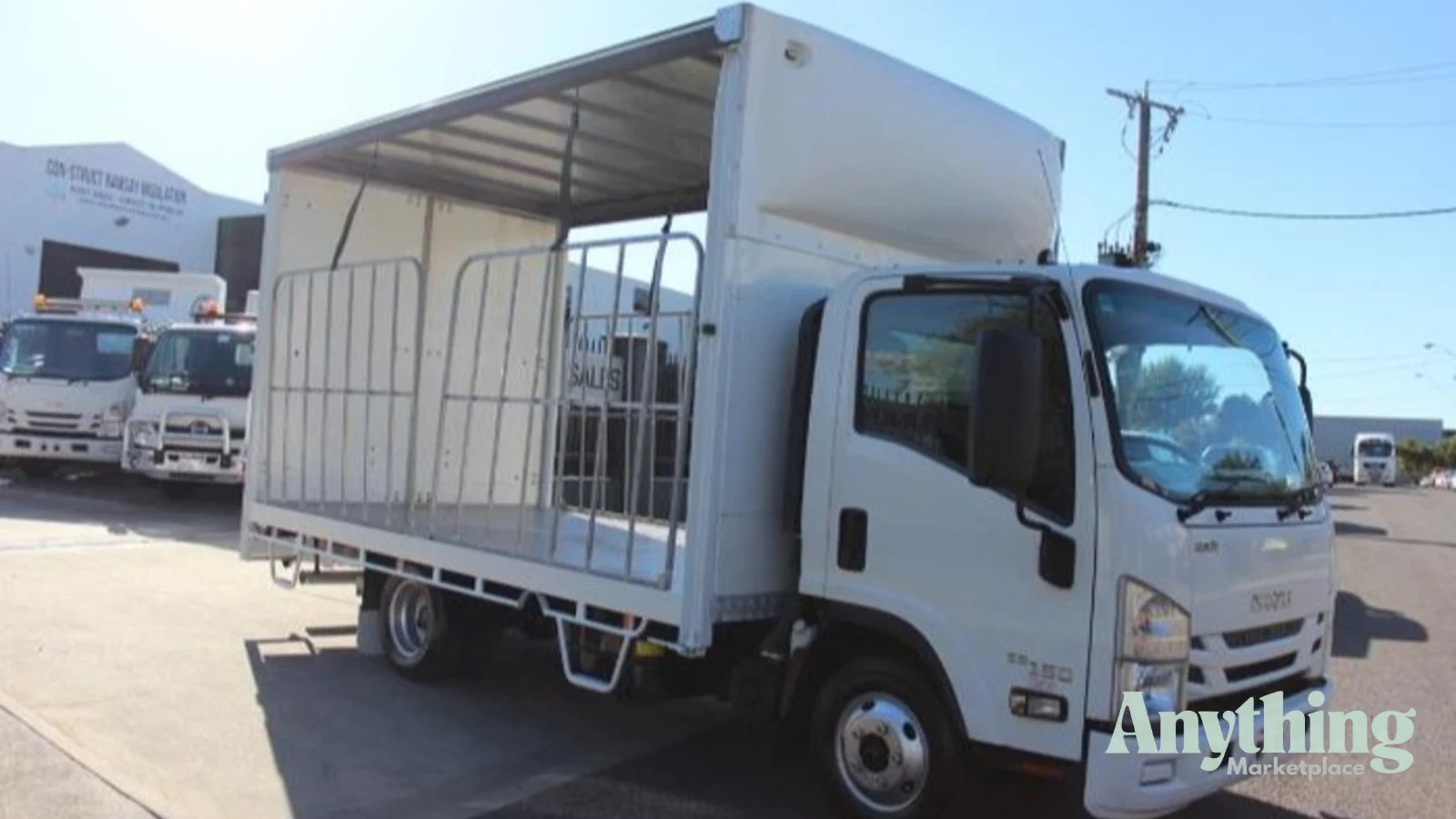 2018 Used Isuzu N-Series Curtainsider