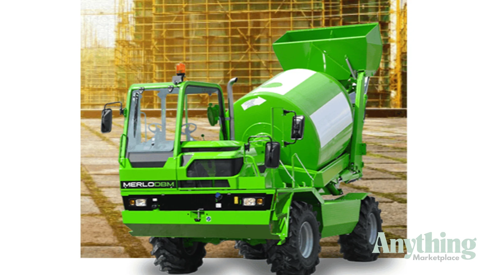 New Merlo DBM 2500-DBM 3500 Cement Mixers