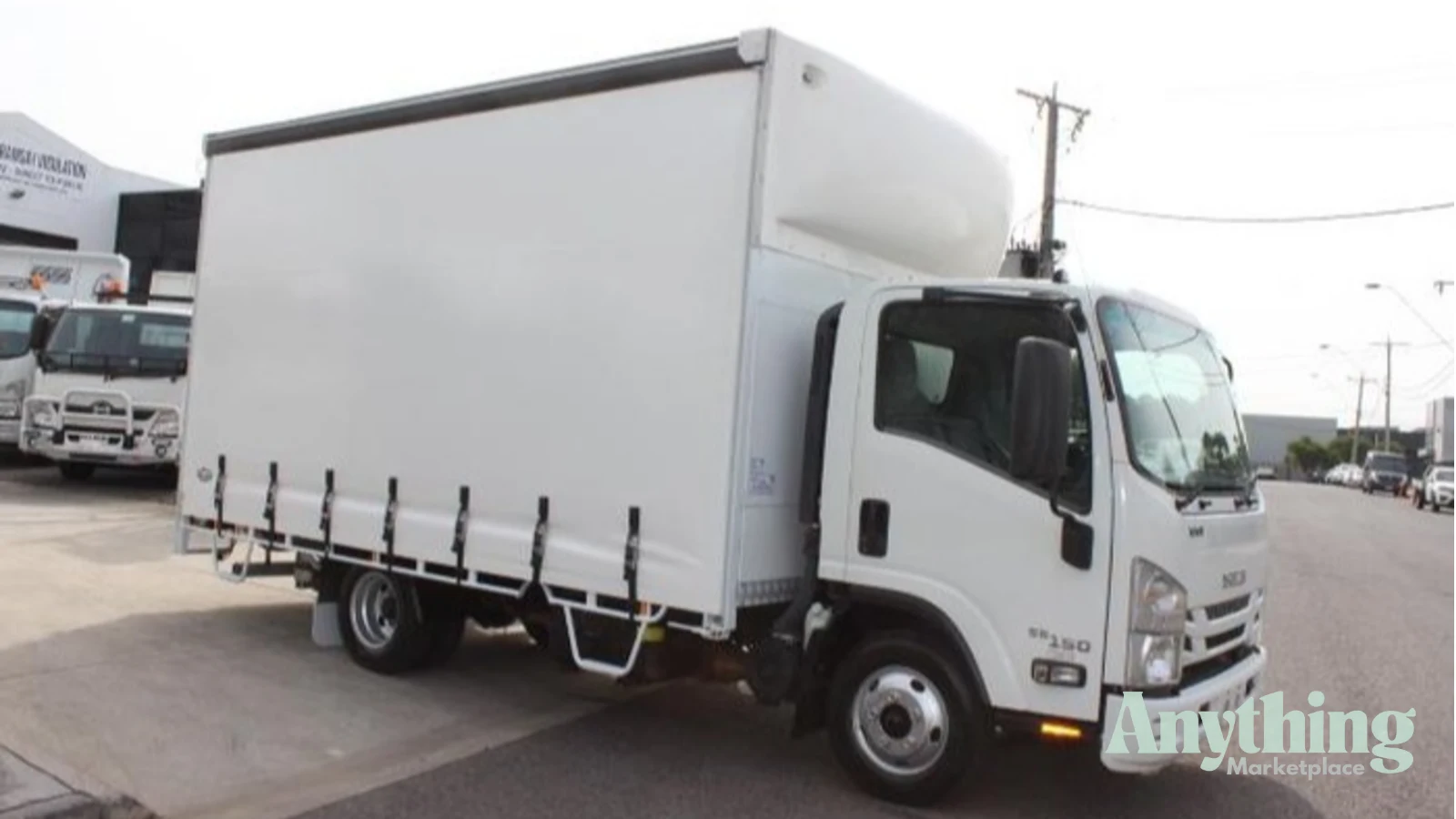 2018 Used Isuzu N-Series Curtainsider