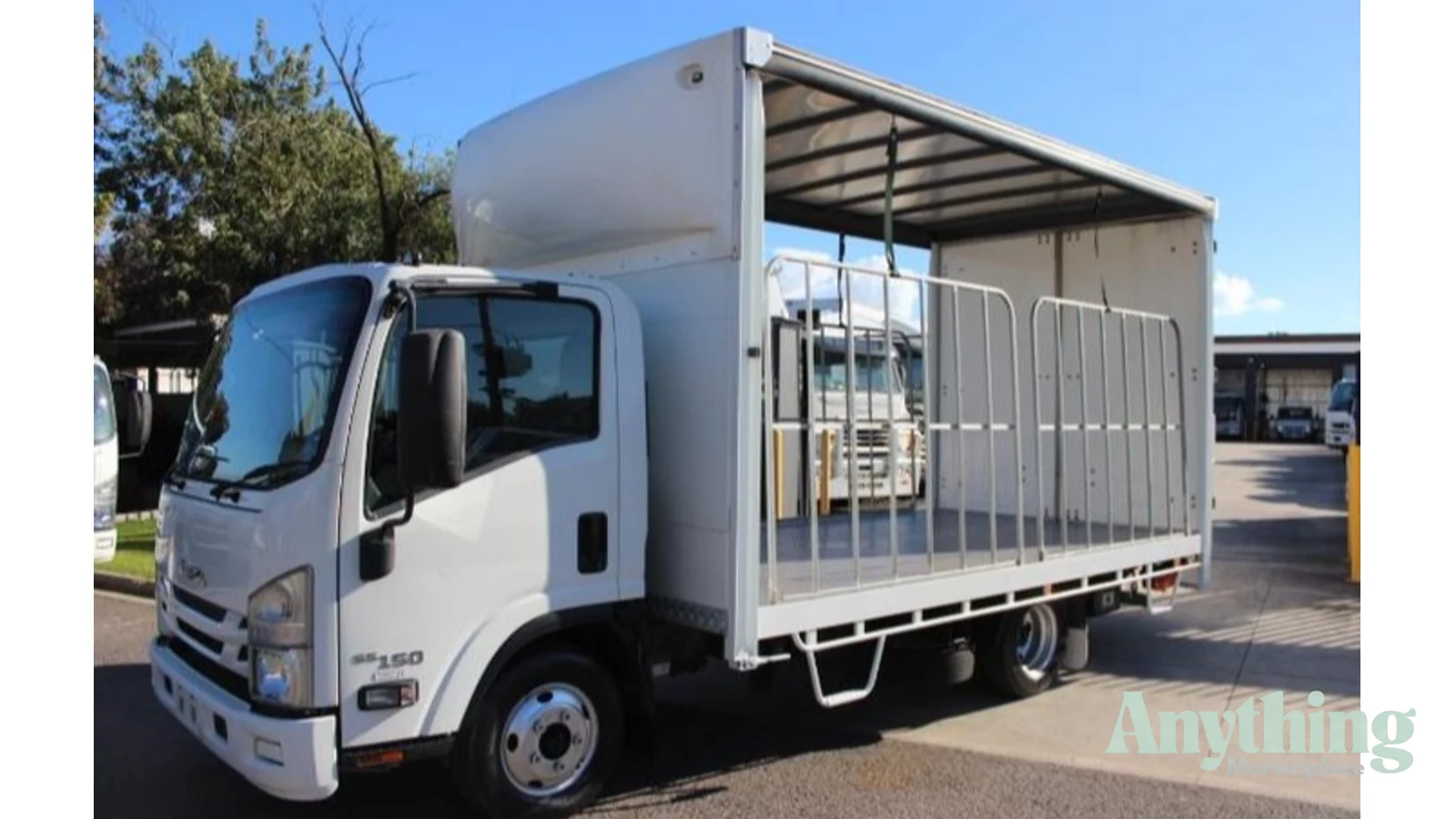 2018 Used Isuzu N-Series Curtainsider