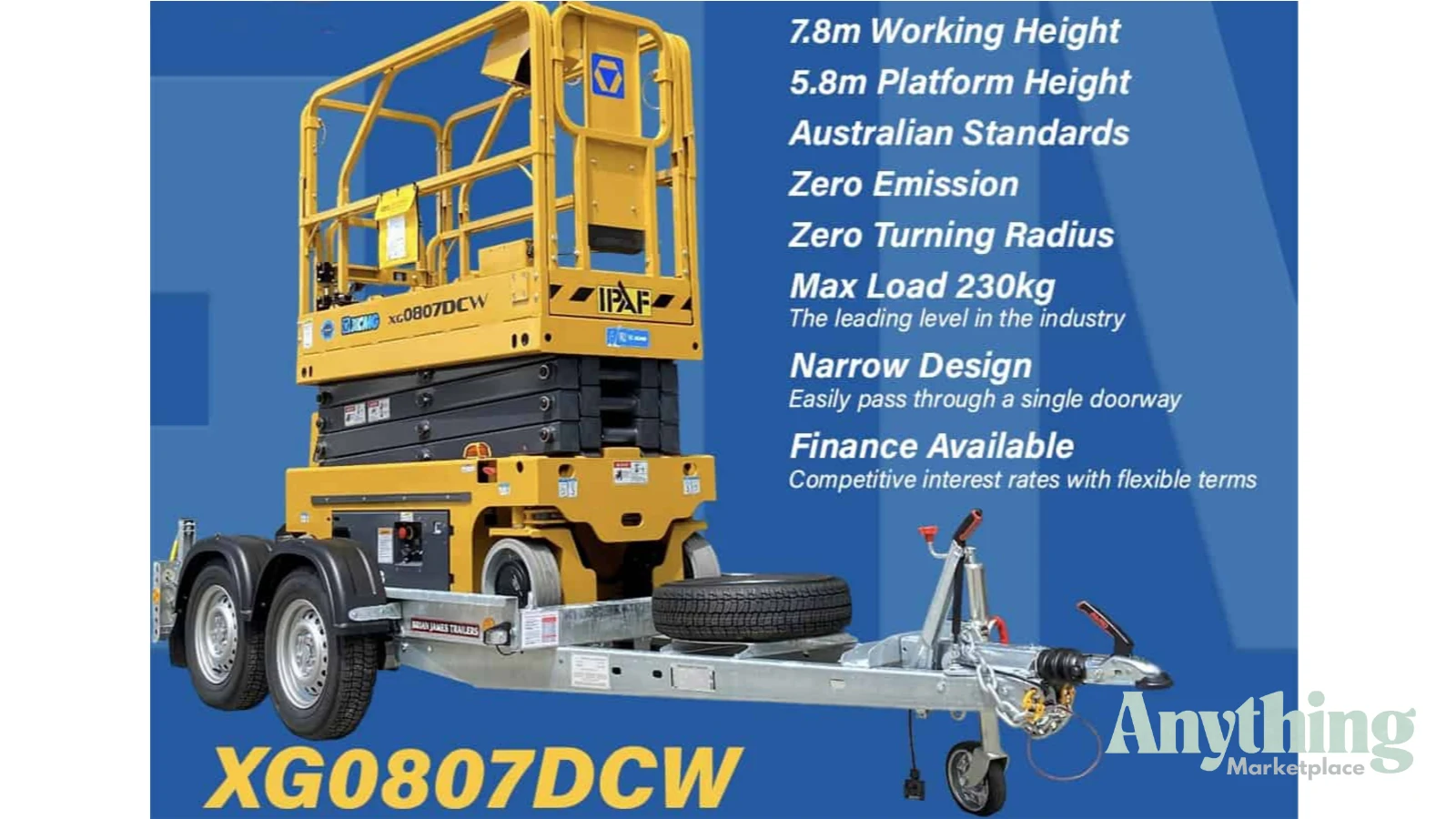 2022 New Xcmg XG0807DCW Scissor Lifts