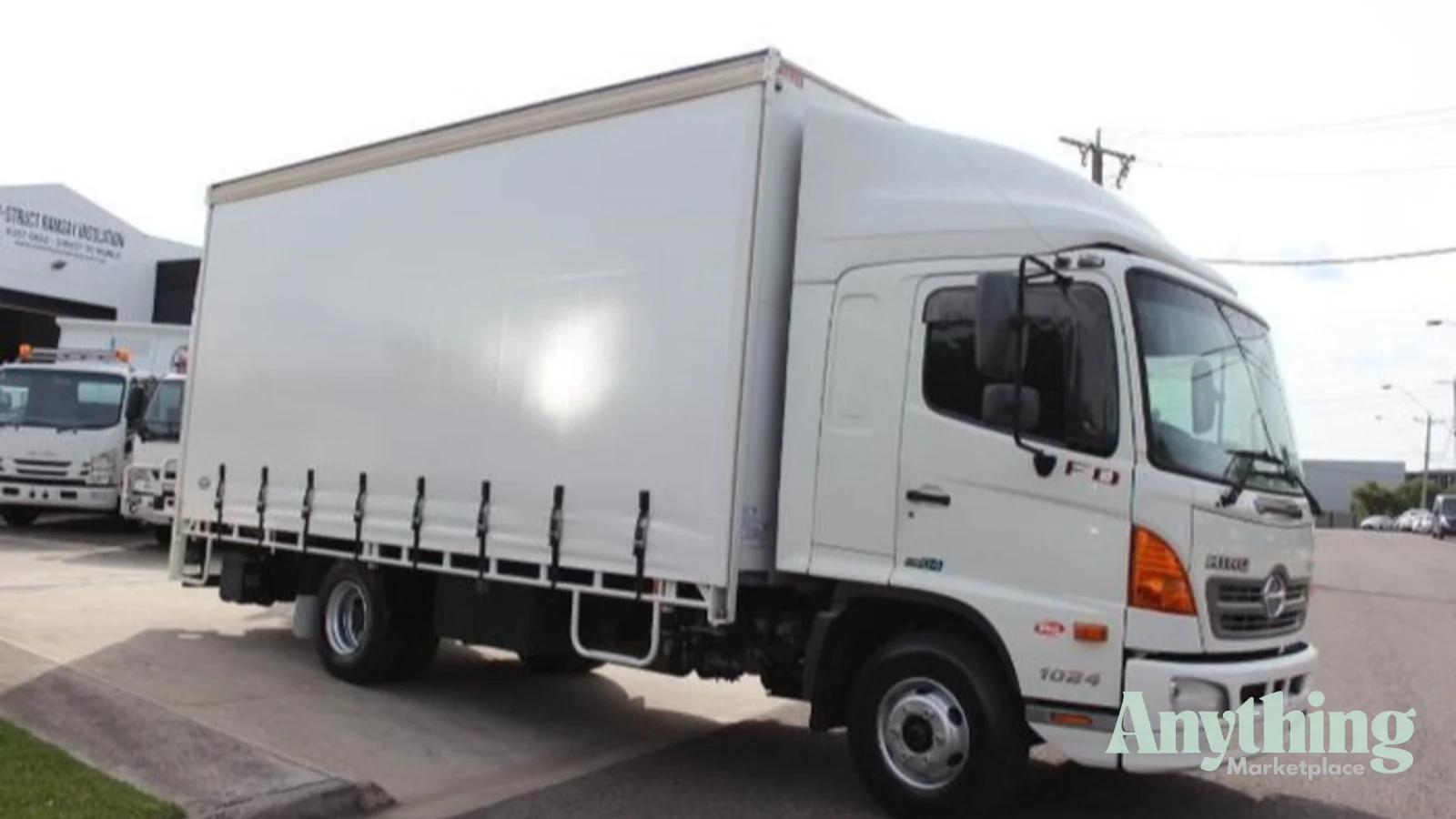 2008 Used Hino 500 Series Curtainsider
