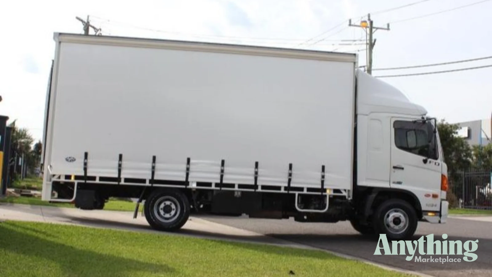 2008 Used Hino 500 Series Curtainsider