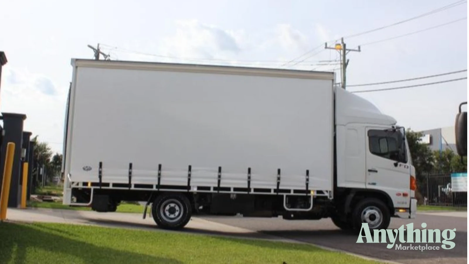 2008 Used Hino 500 Series Curtainsider