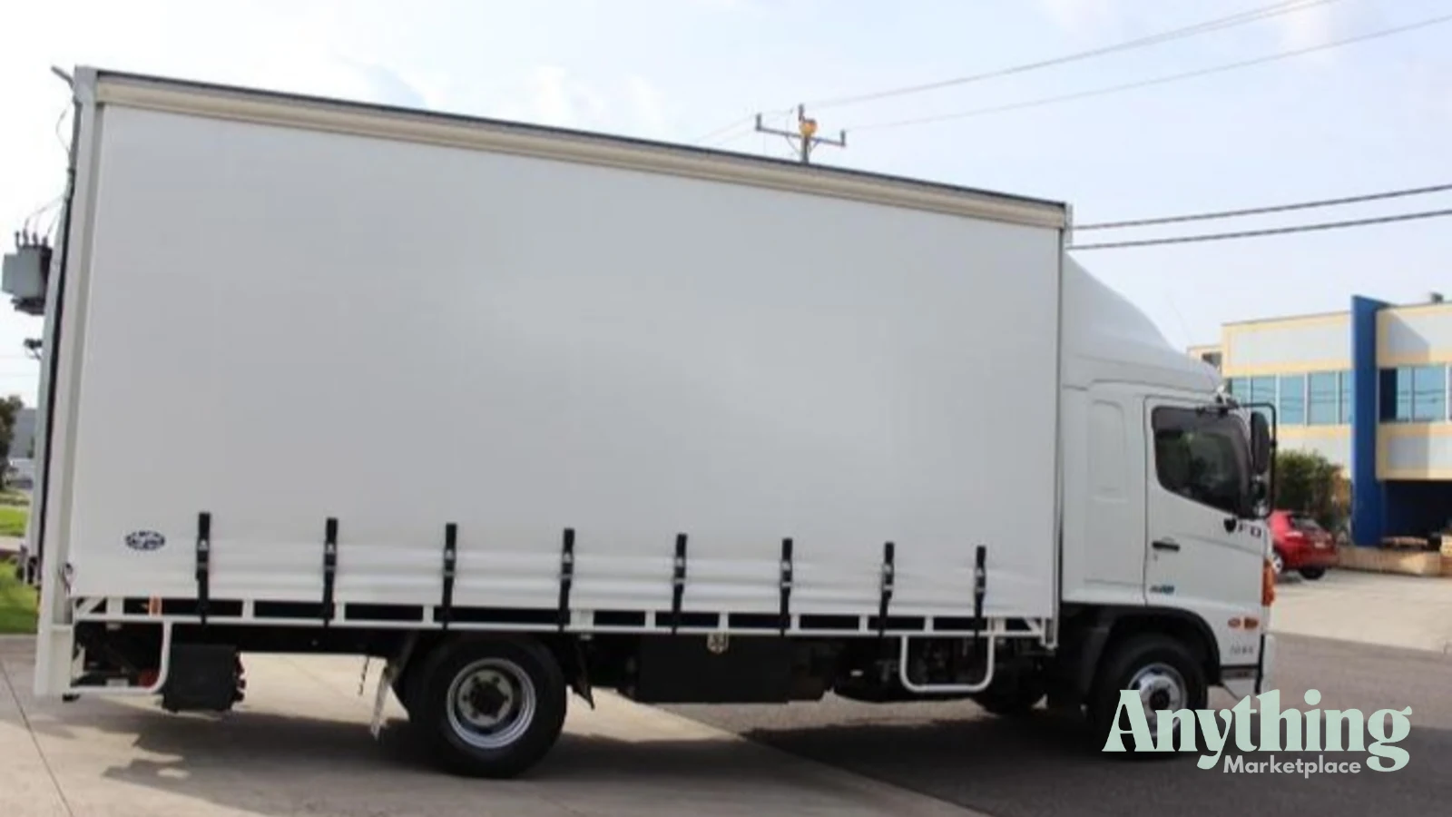 2008 Used Hino 500 Series Curtainsider