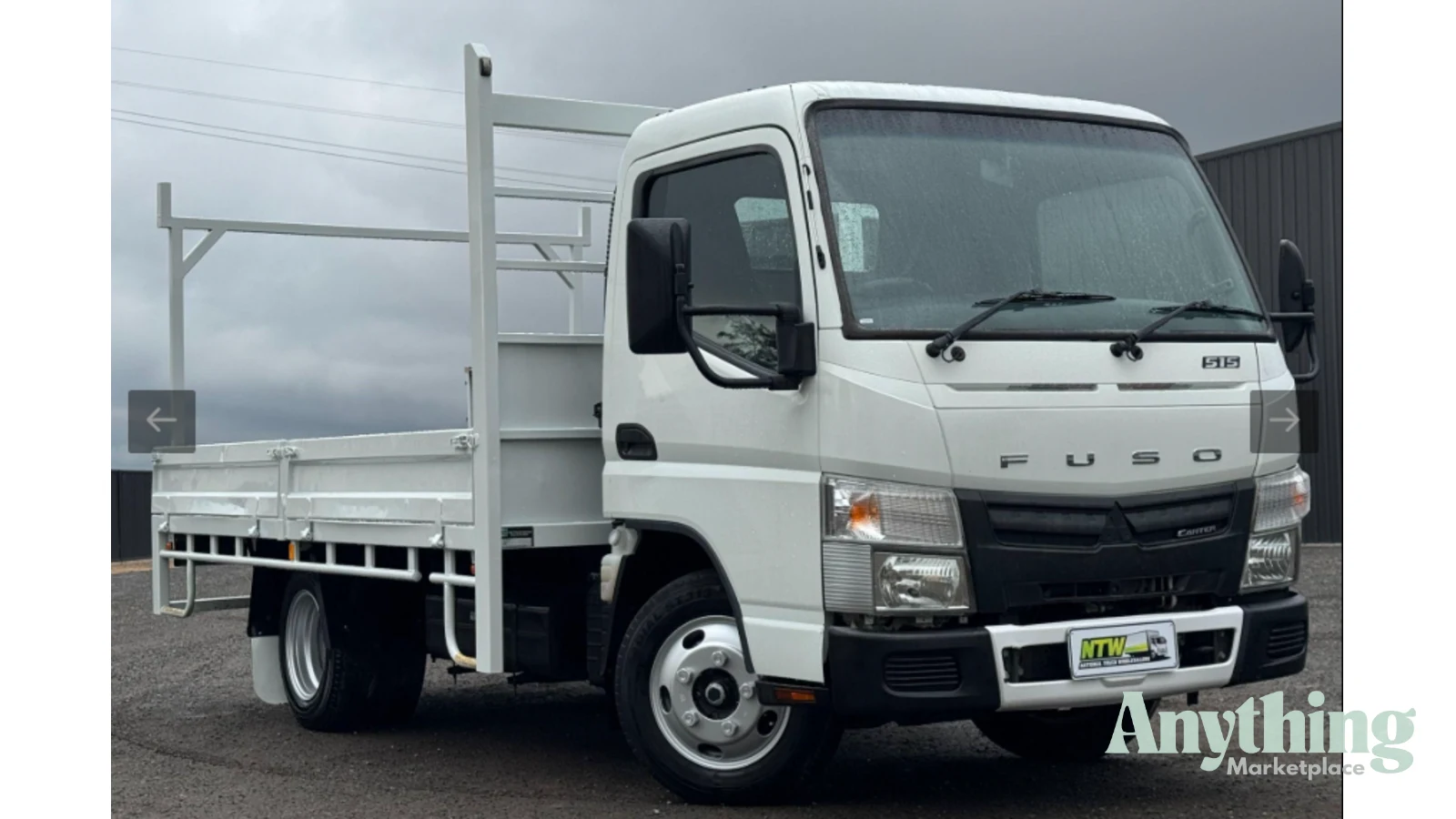 2017 Used Fuso Canter Tray Truck