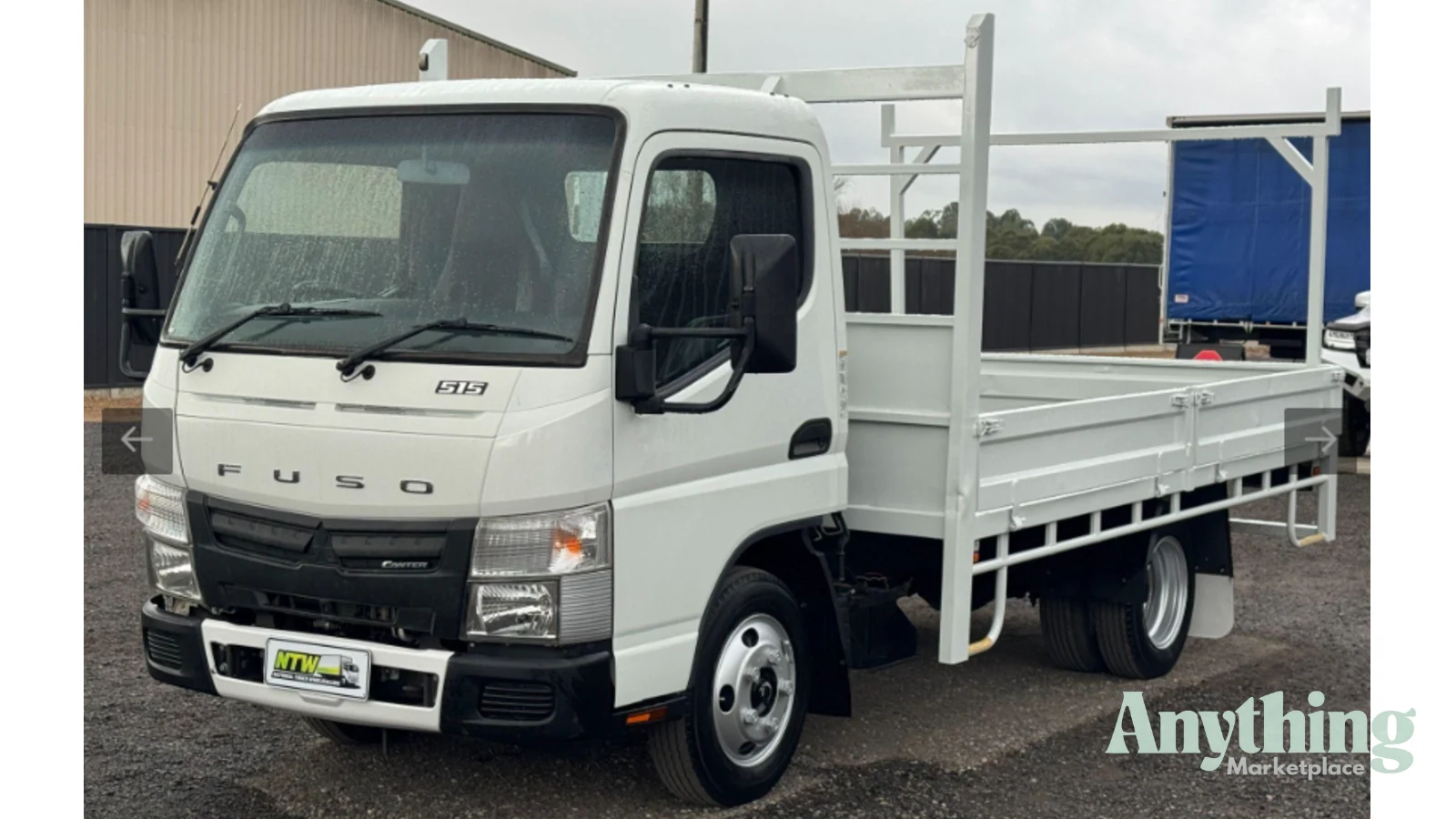 2017 Used Fuso Canter Tray Truck
