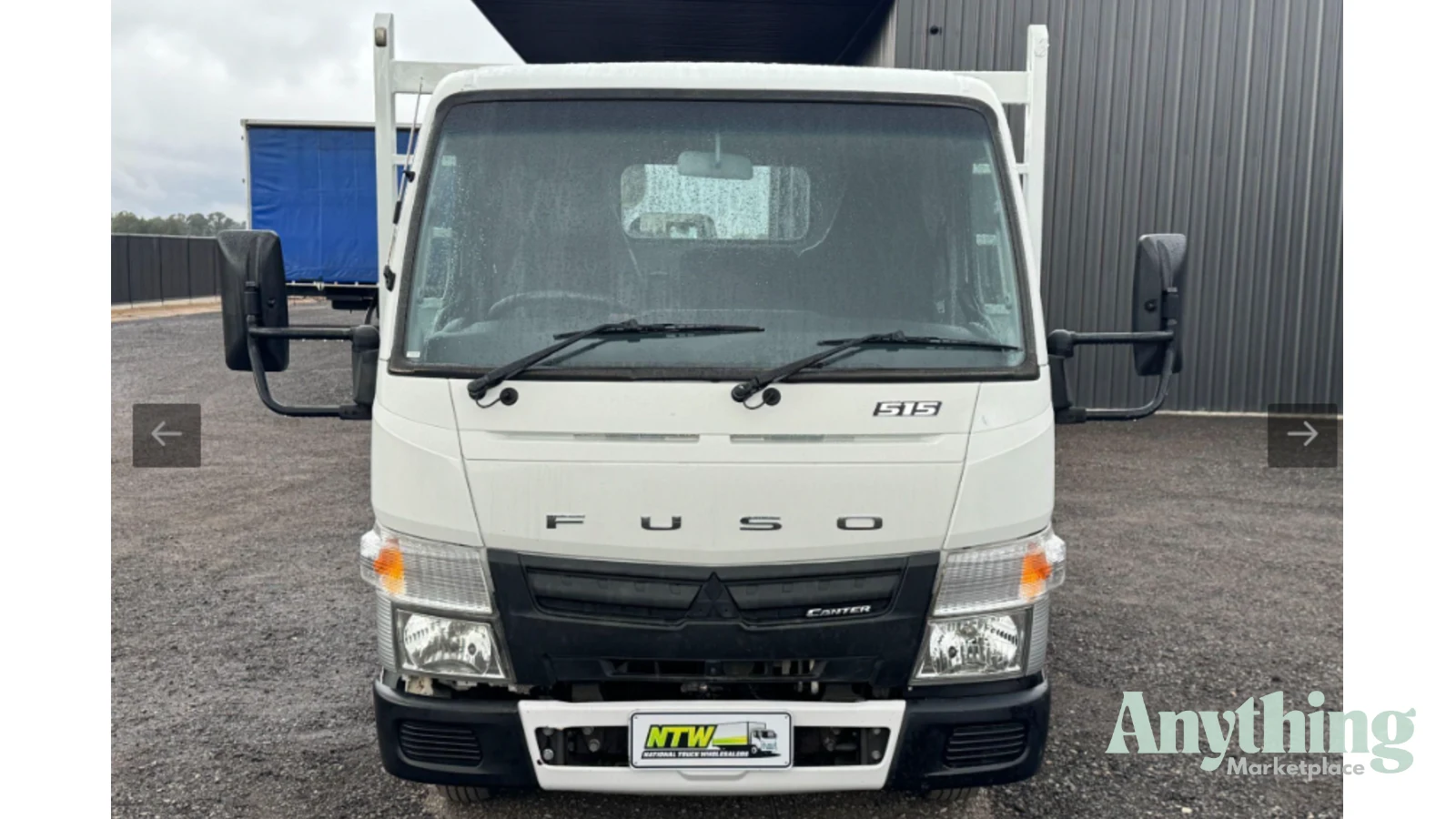 2017 Used Fuso Canter Tray Truck