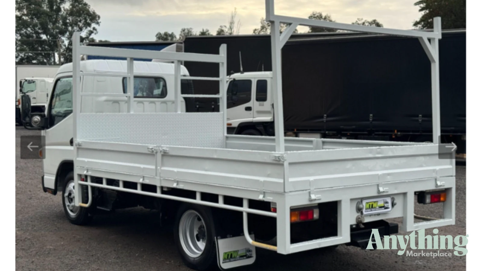 2017 Used Fuso Canter Tray Truck