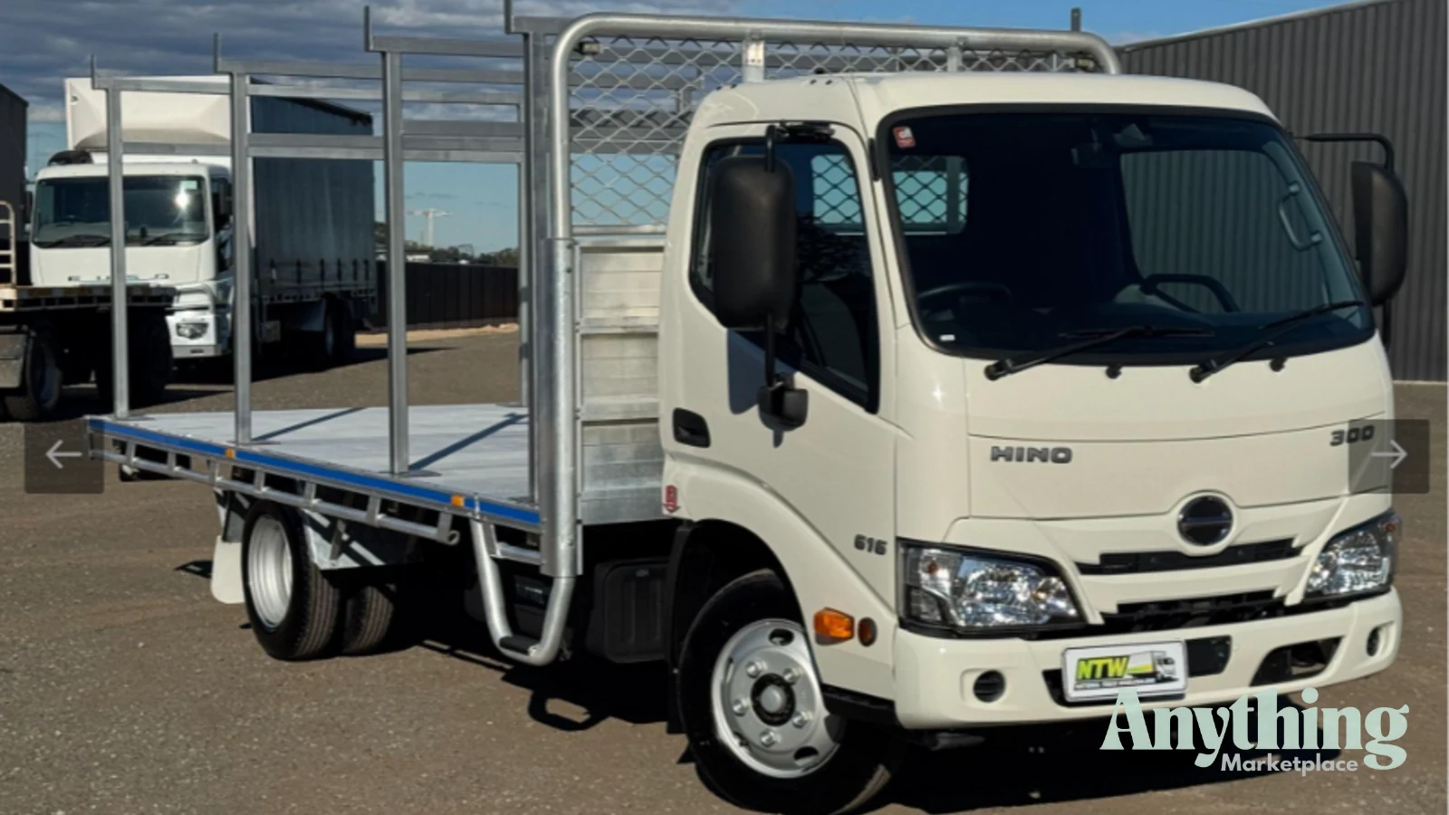2023 Used Hino 300 Series Tray Truck