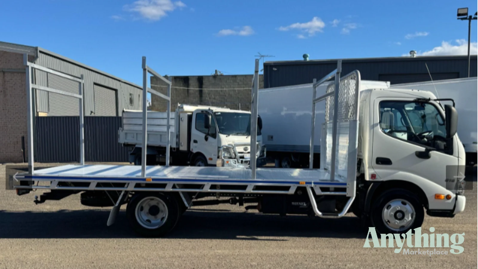 2023 Used Hino 300 Series Tray Truck