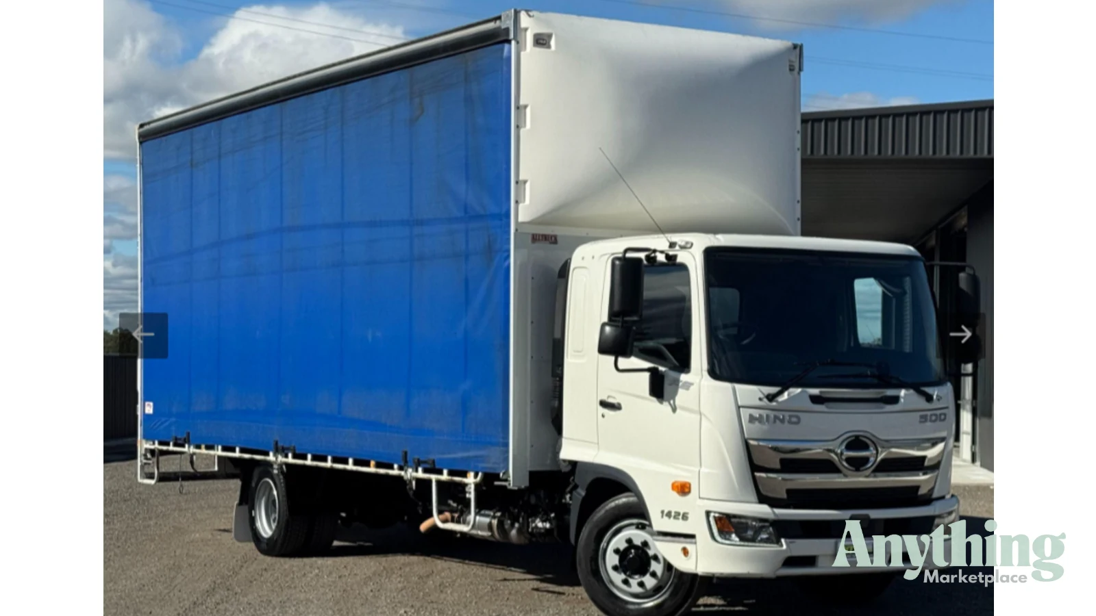2021 Used Hino FE 500 Curtainsider