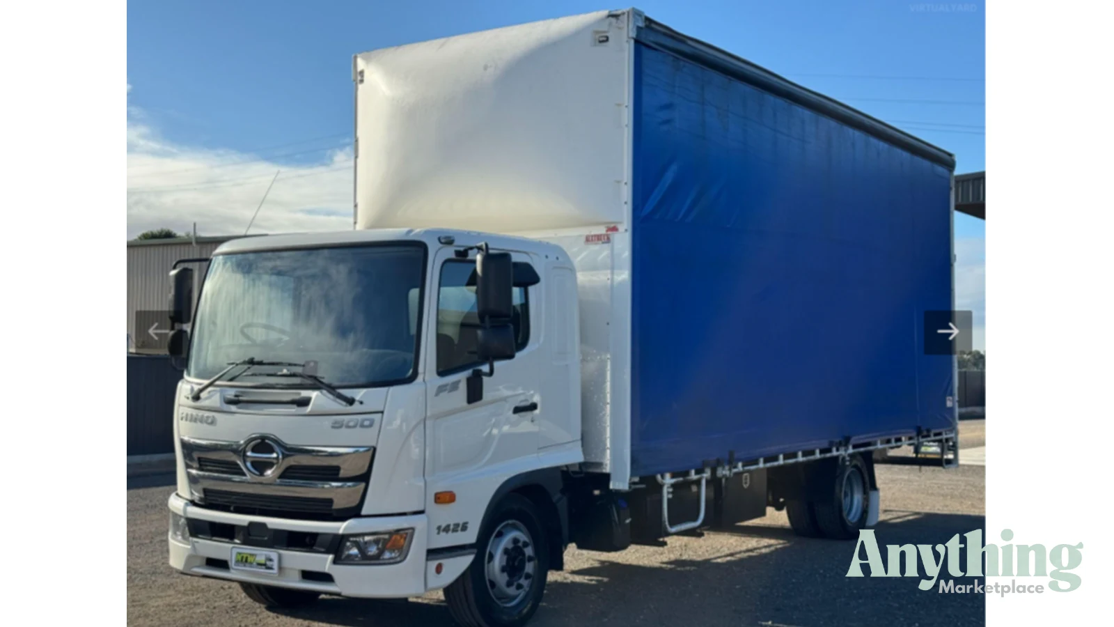 2021 Used Hino FE 500 Curtainsider