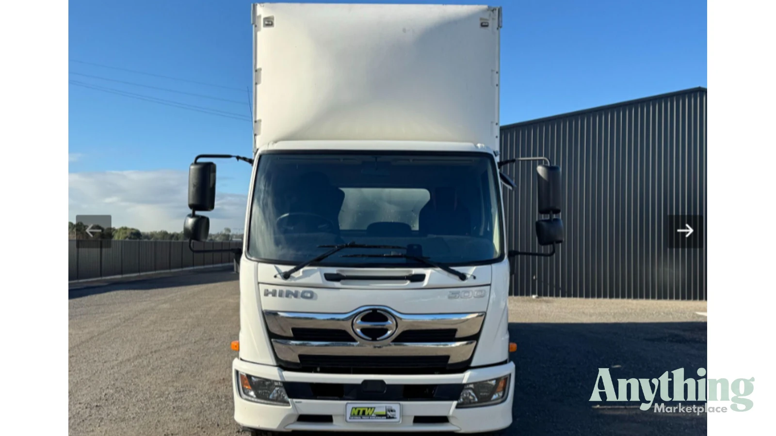 2021 Used Hino FE 500 Curtainsider