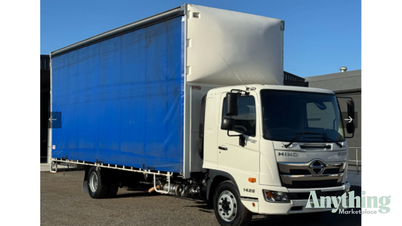 2021 Used Hino FE 500 Curtainsider