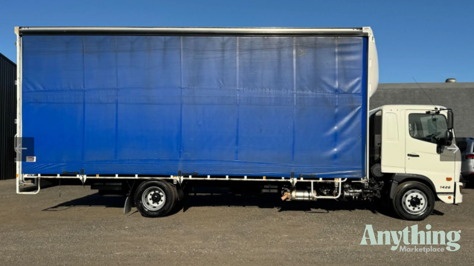 2021 Used Hino FE 500 Curtainsider