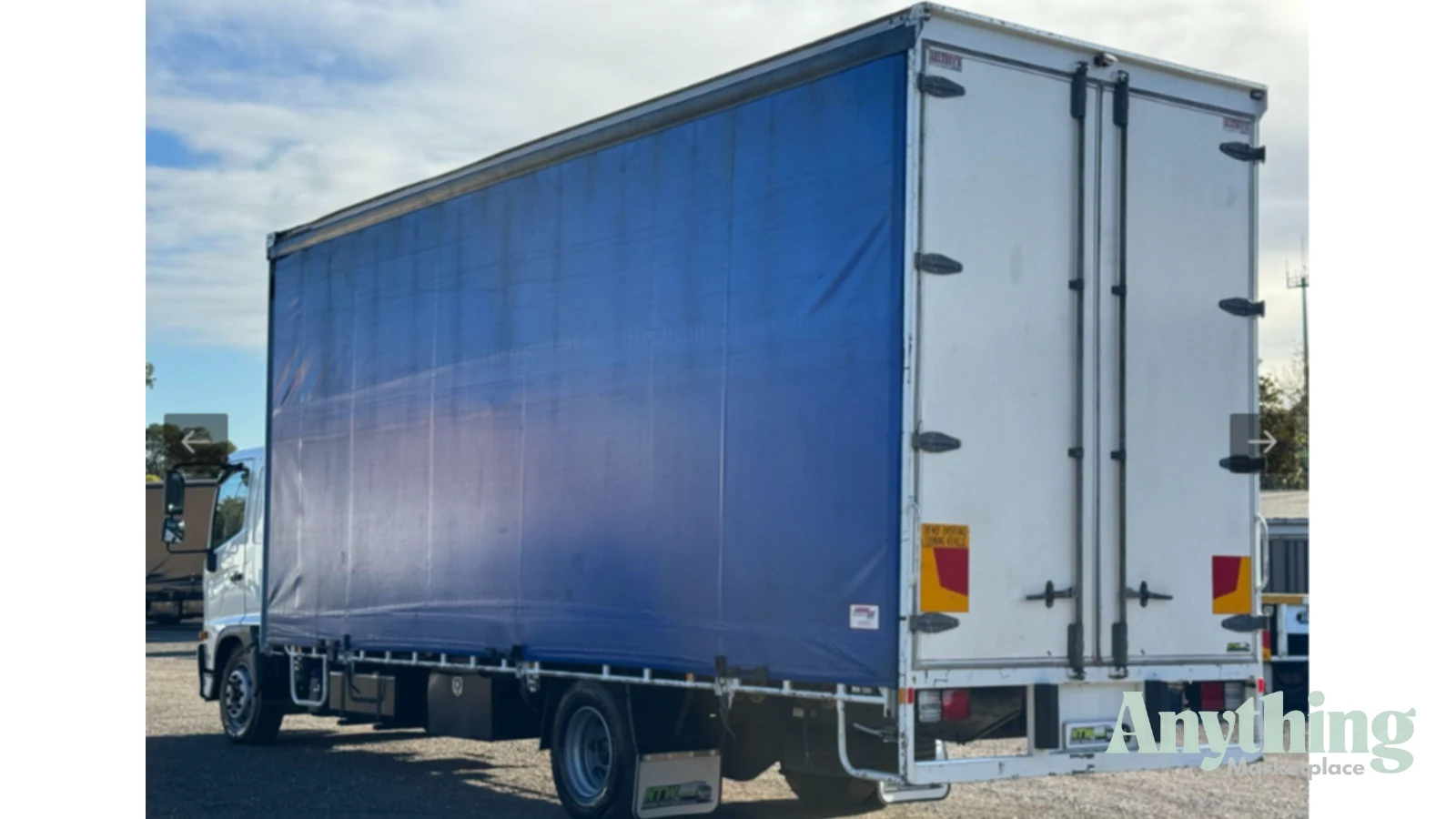 2021 Used Hino FE 500 Curtainsider