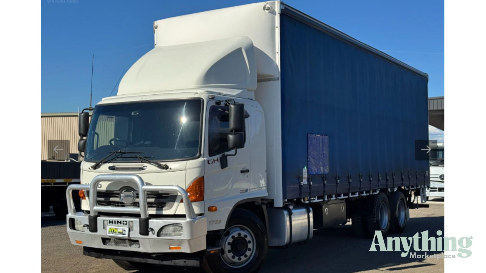 2013 Used Hino 500 Series Curtainsider