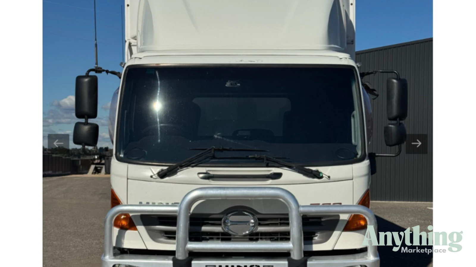 2013 Used Hino 500 Series Curtainsider