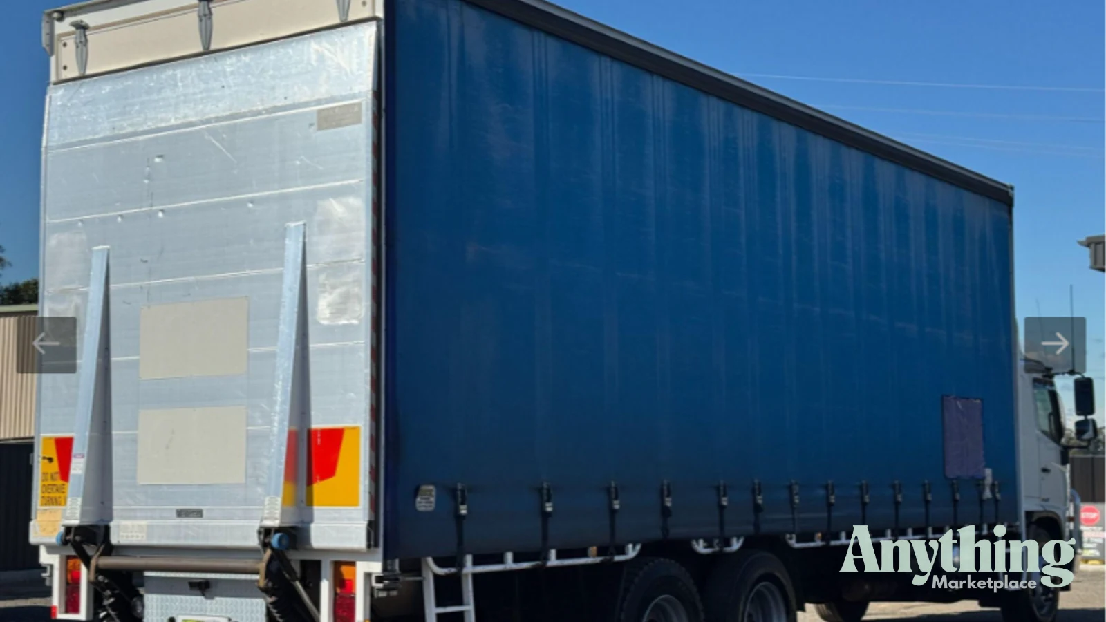 2013 Used Hino 500 Series Curtainsider