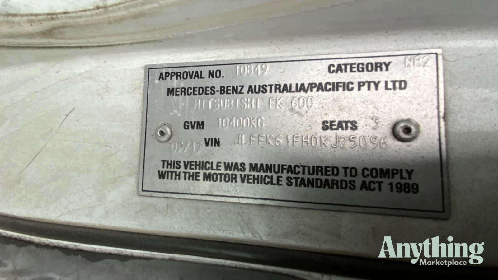 2017 Used Mitsubishi Fighter Pantech