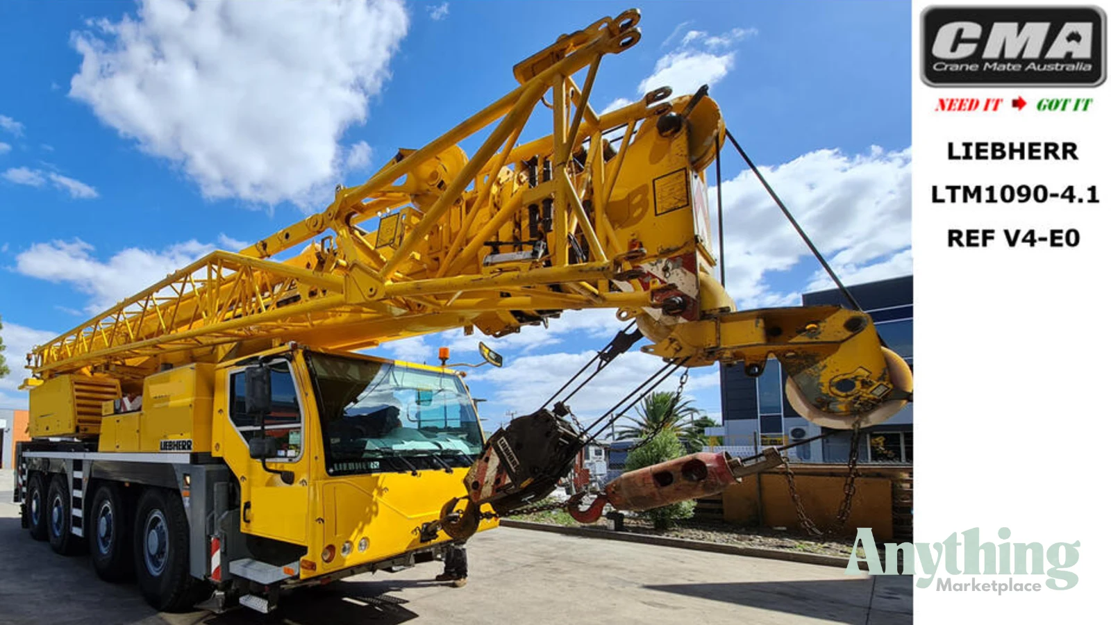 2004 Used Liebherr LTM1090-4.1 Crane Truck