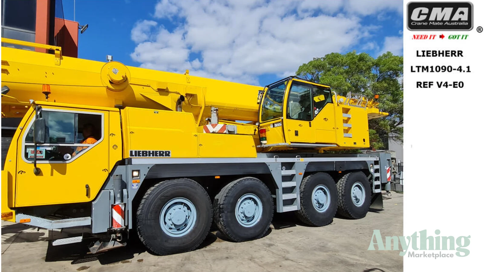 2004 Used Liebherr LTM1090-4.1 Crane Truck