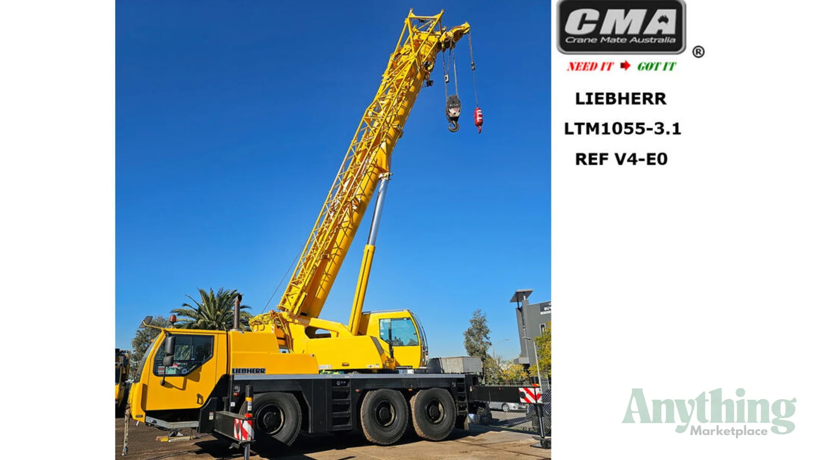 2006 Used Liebherr LTM 1055-3.1 Crane Truck