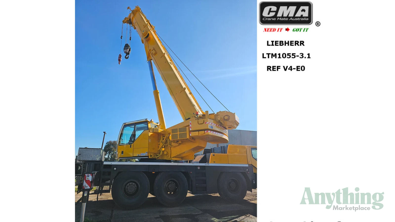 2006 Used Liebherr LTM 1055-3.1 Crane Truck