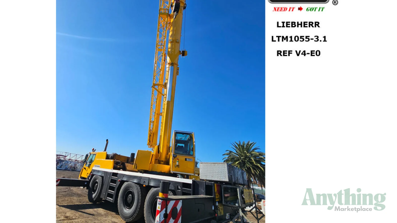2006 Used Liebherr LTM 1055-3.1 Crane Truck