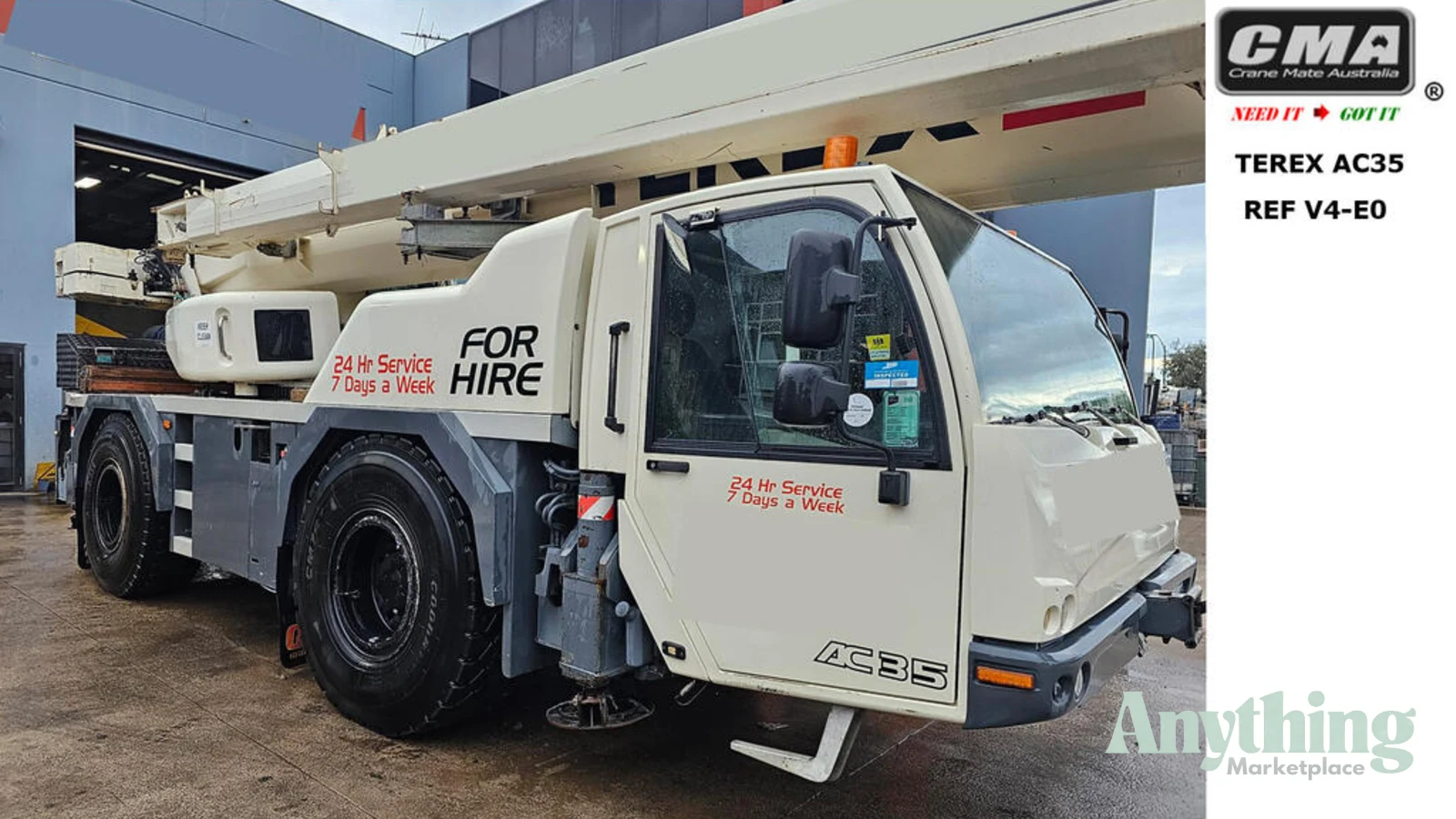 2004 Used Terex AC 35 Crane Truck
