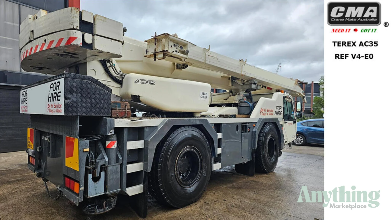 2004 Used Terex AC 35 Crane Truck