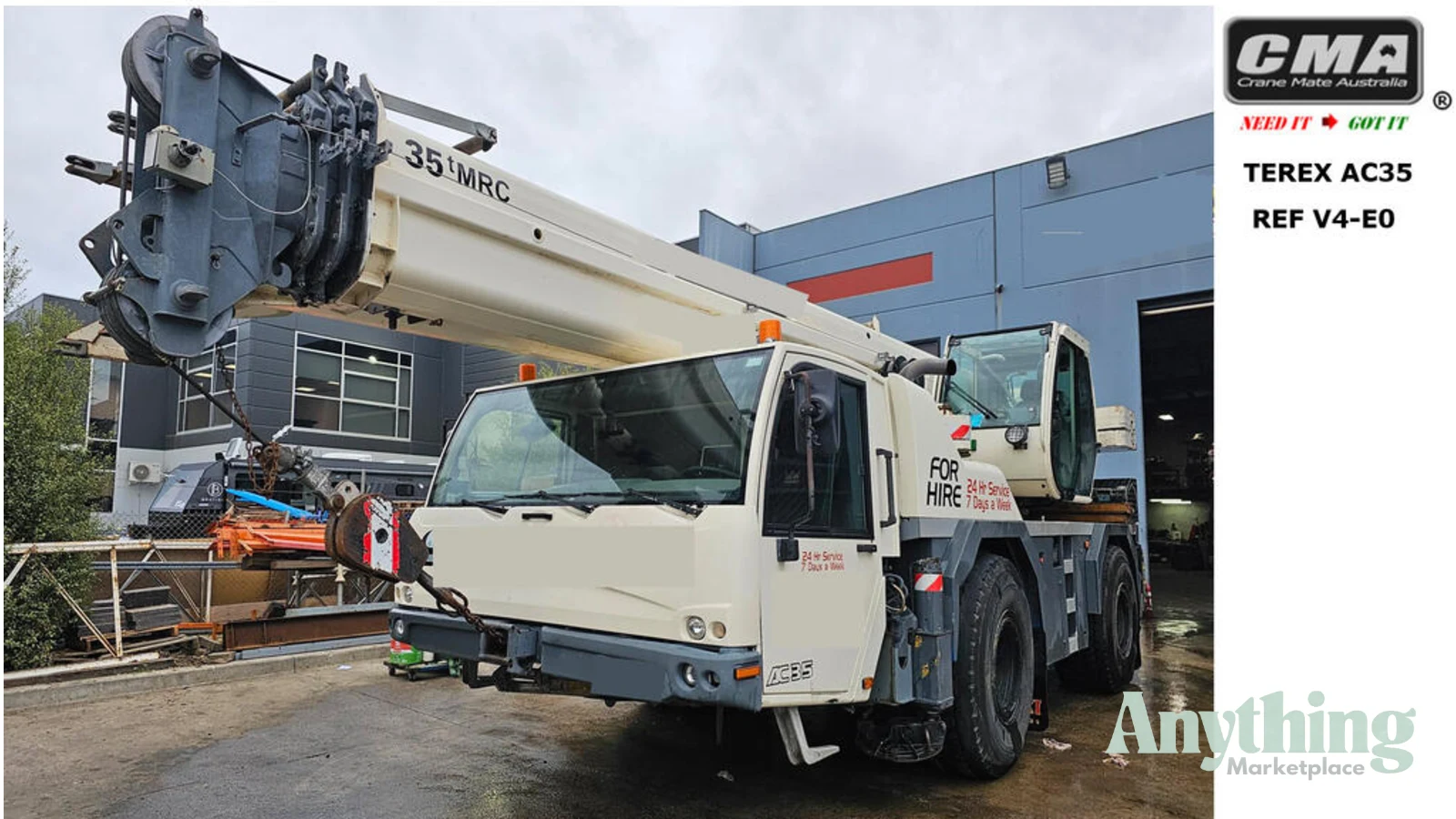 2004 Used Terex AC 35 Crane Truck