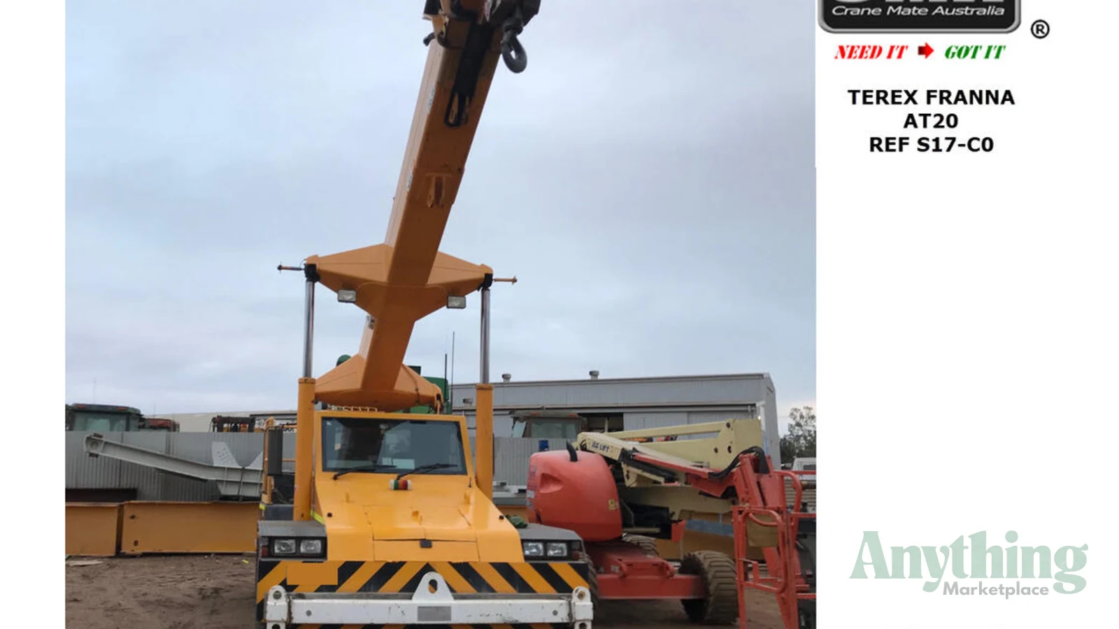 2008 Used Franna AT 20 Crane Truck