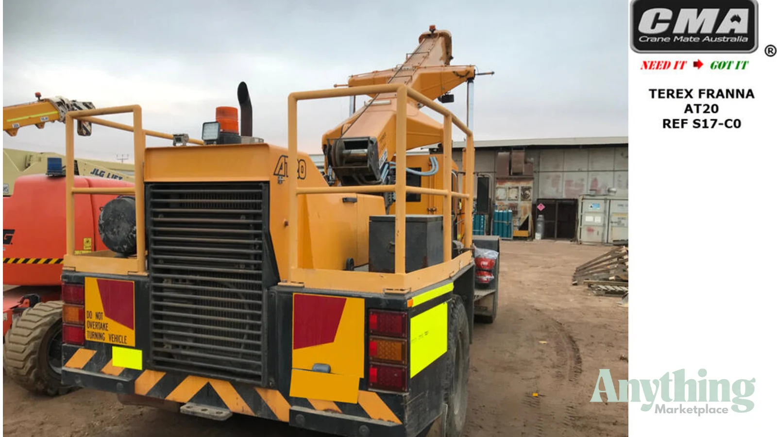2008 Used Franna AT 20 Crane Truck