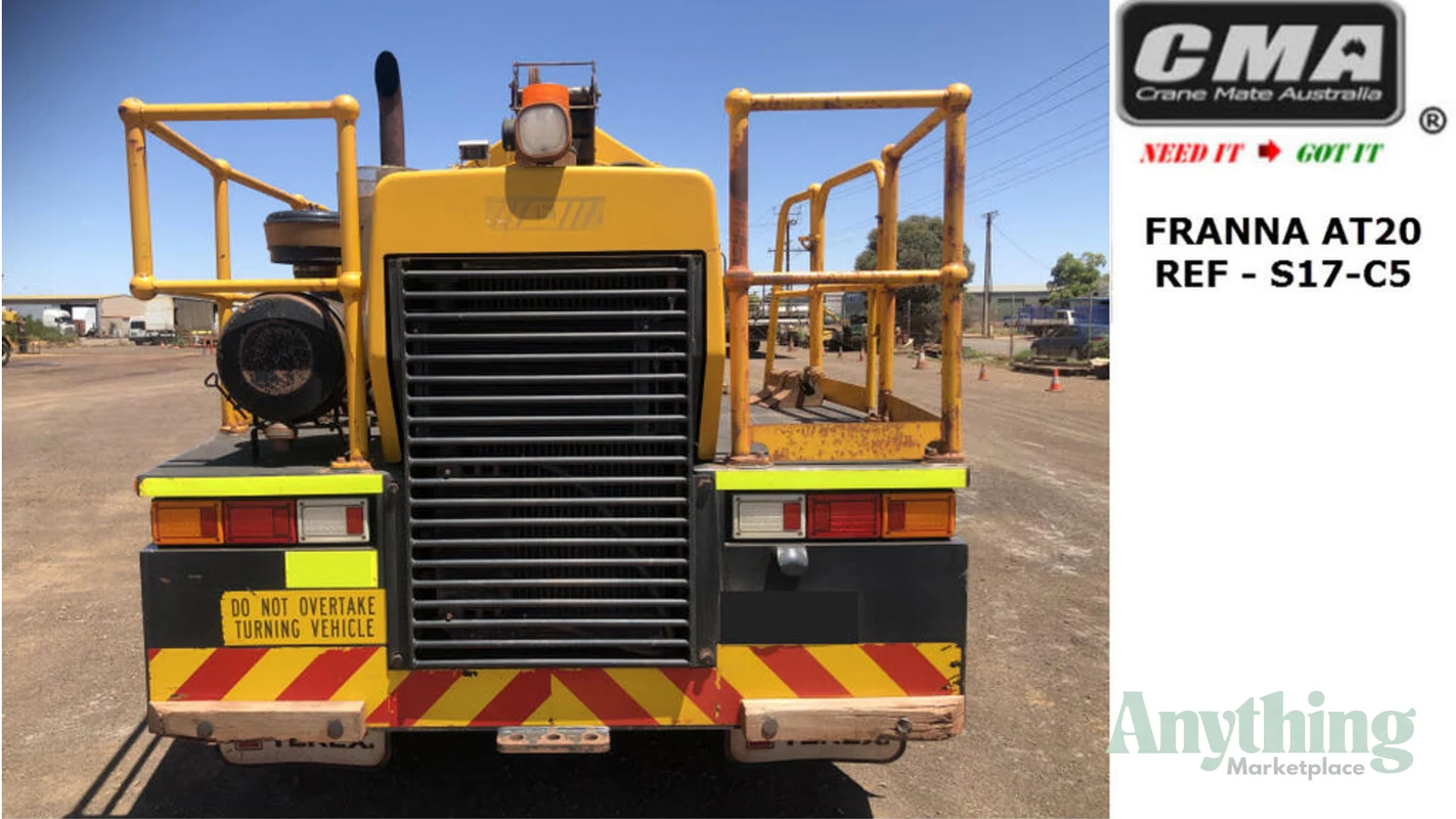 2008 Used Franna AT 20 Crane Truck