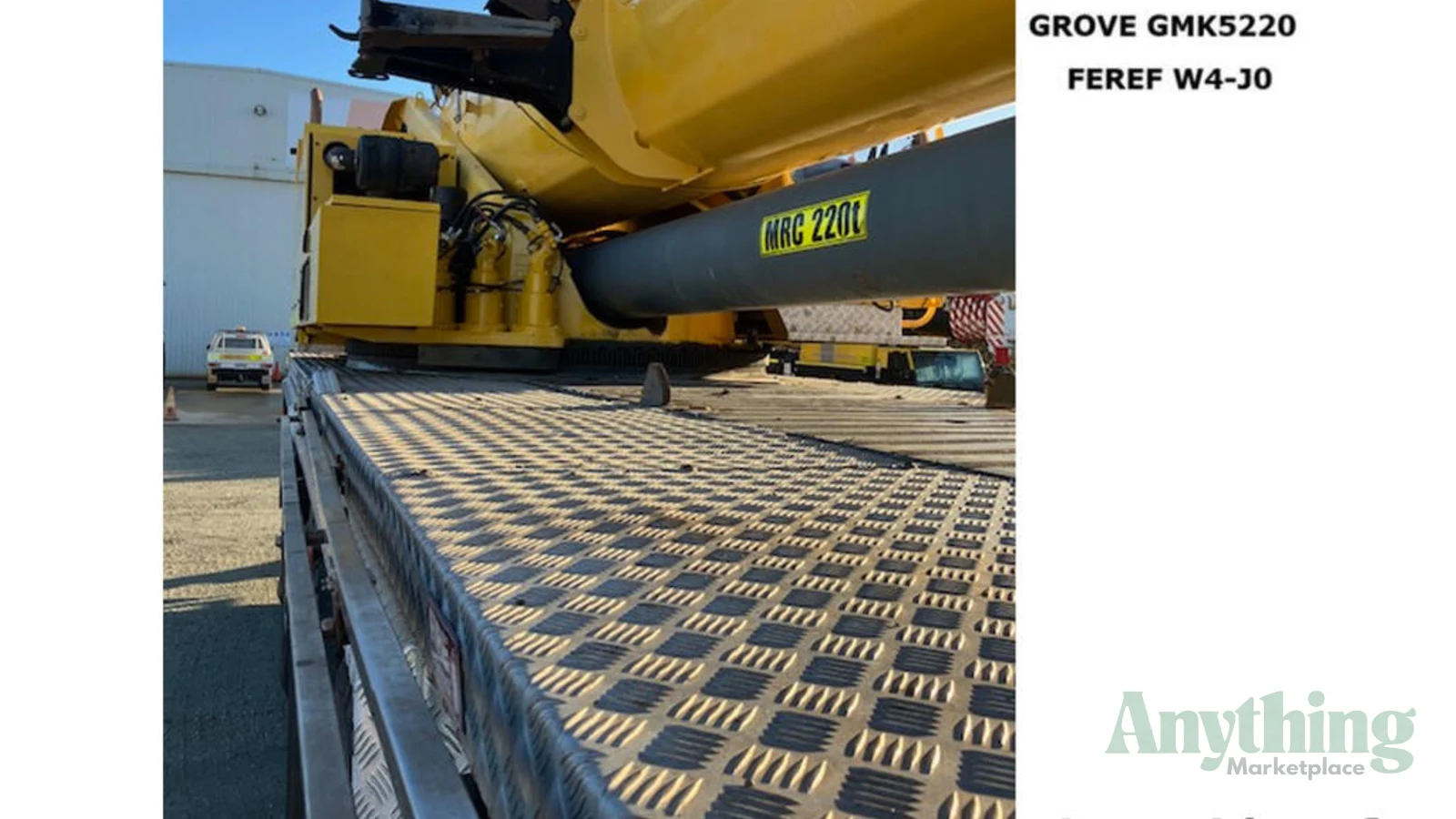 2012 Used Grove GMK5220 Crane Truck