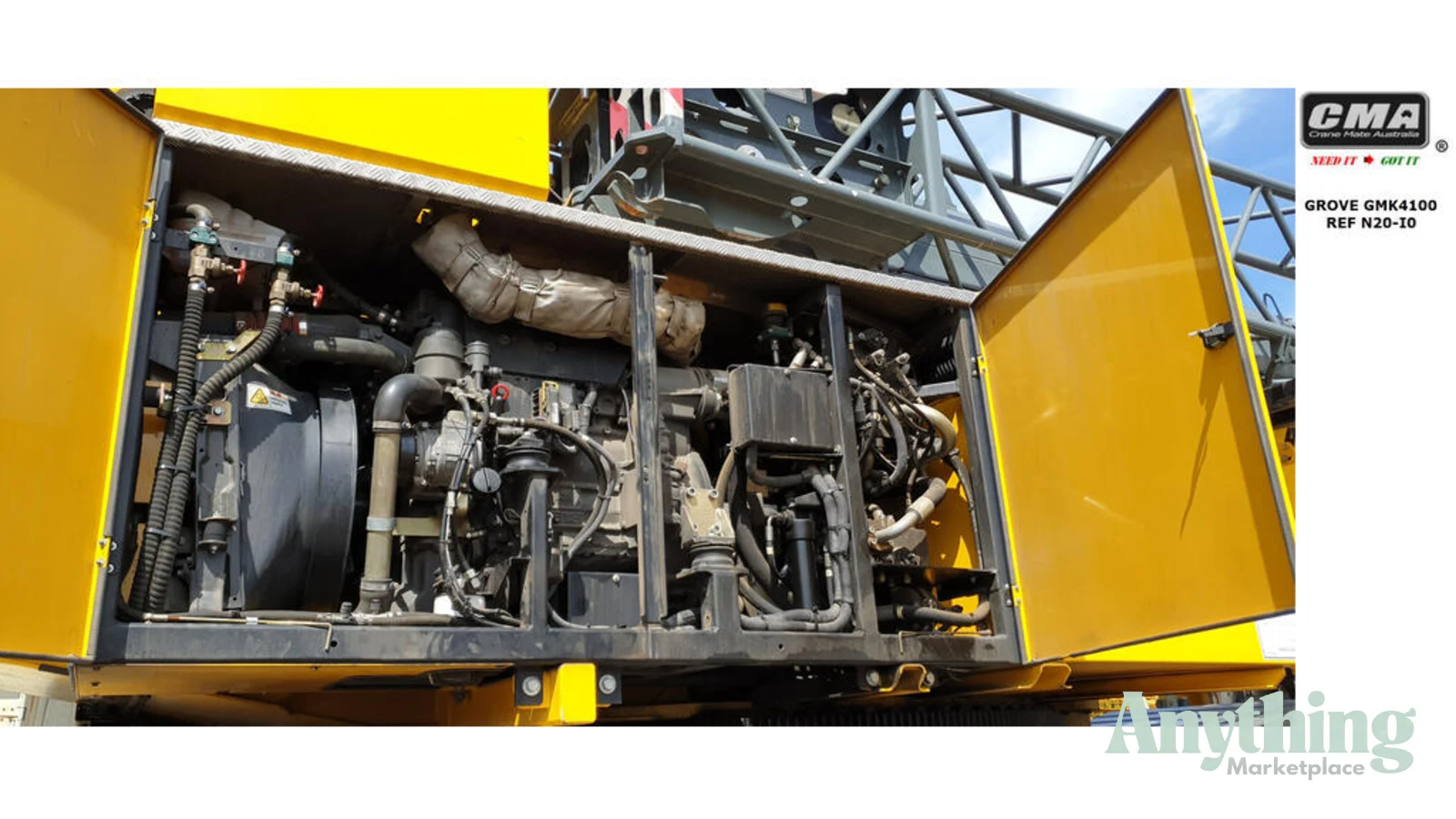 2015 Used Grove GMK4100 Crane Truck