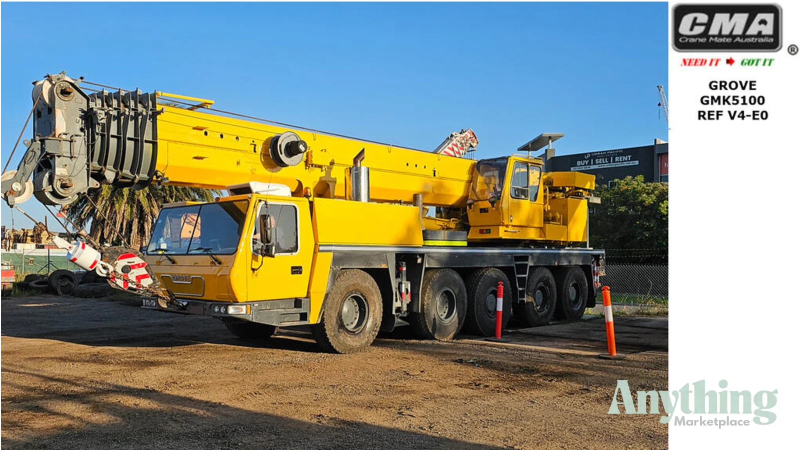 2005 Used Grove GMK5100 Crane Truck