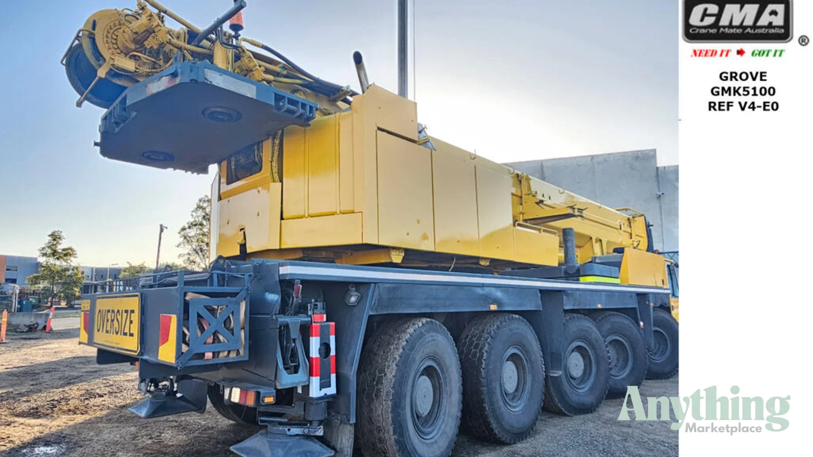 2005 Used Grove GMK5100 Crane Truck