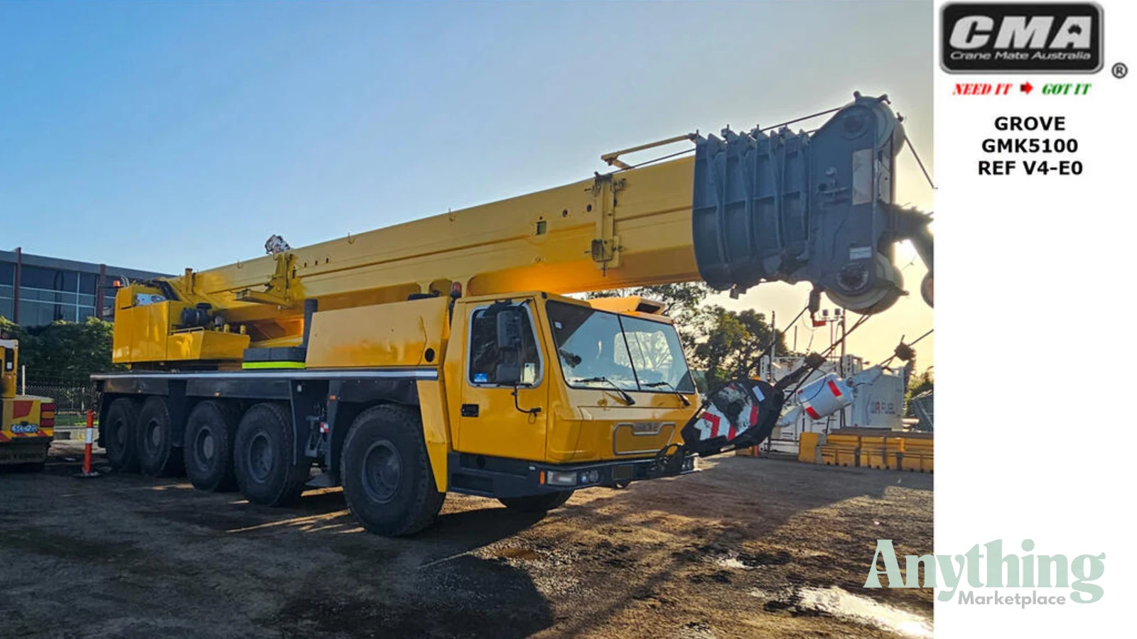 2005 Used Grove GMK5100 Crane Truck