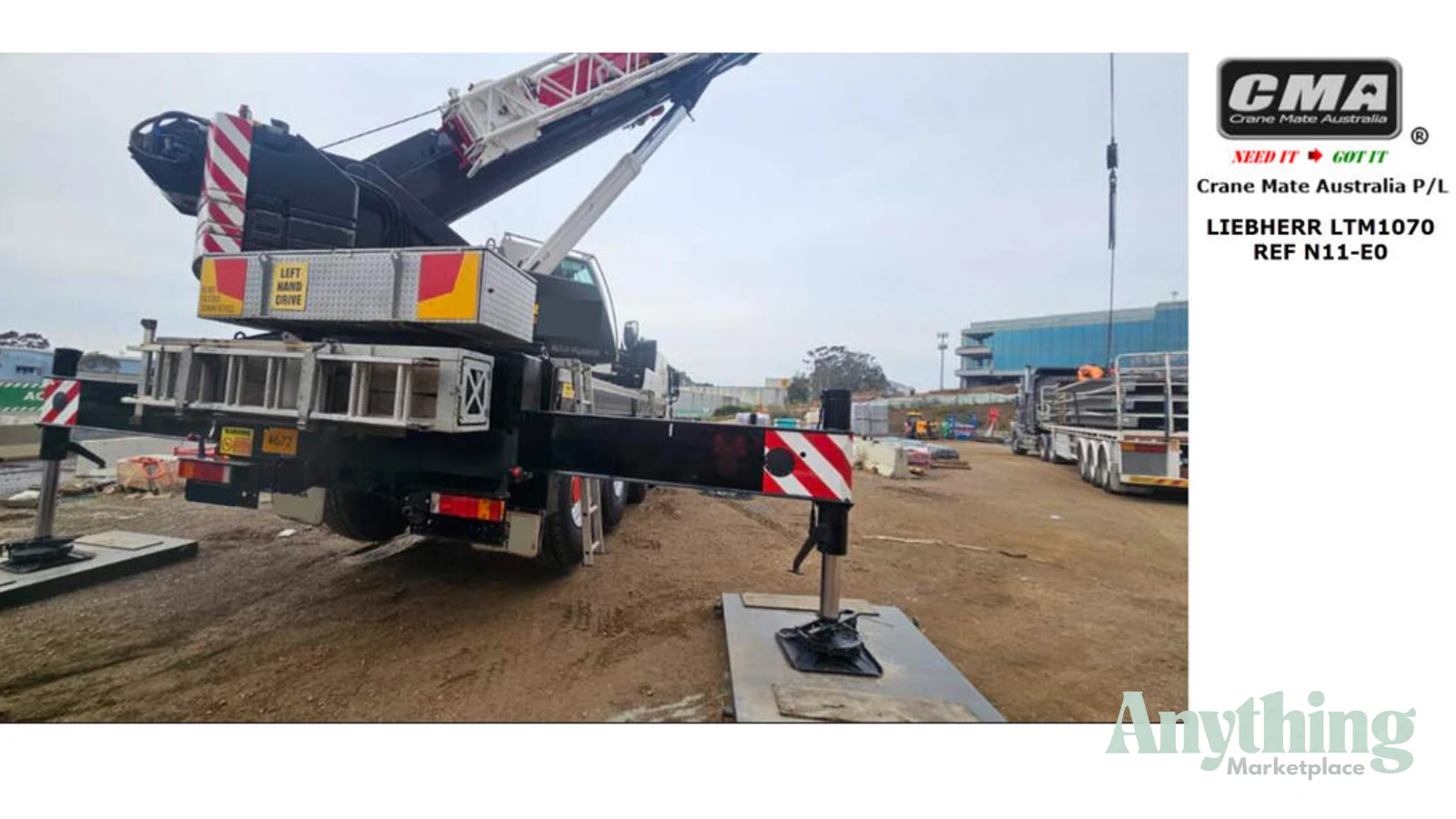 2016 Used Liebherr LTM 1070-4.2 Crane Truck