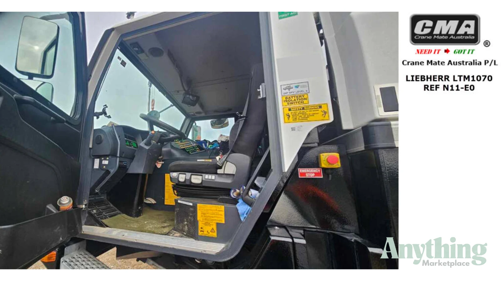 2016 Used Liebherr LTM 1070-4.2 Crane Truck