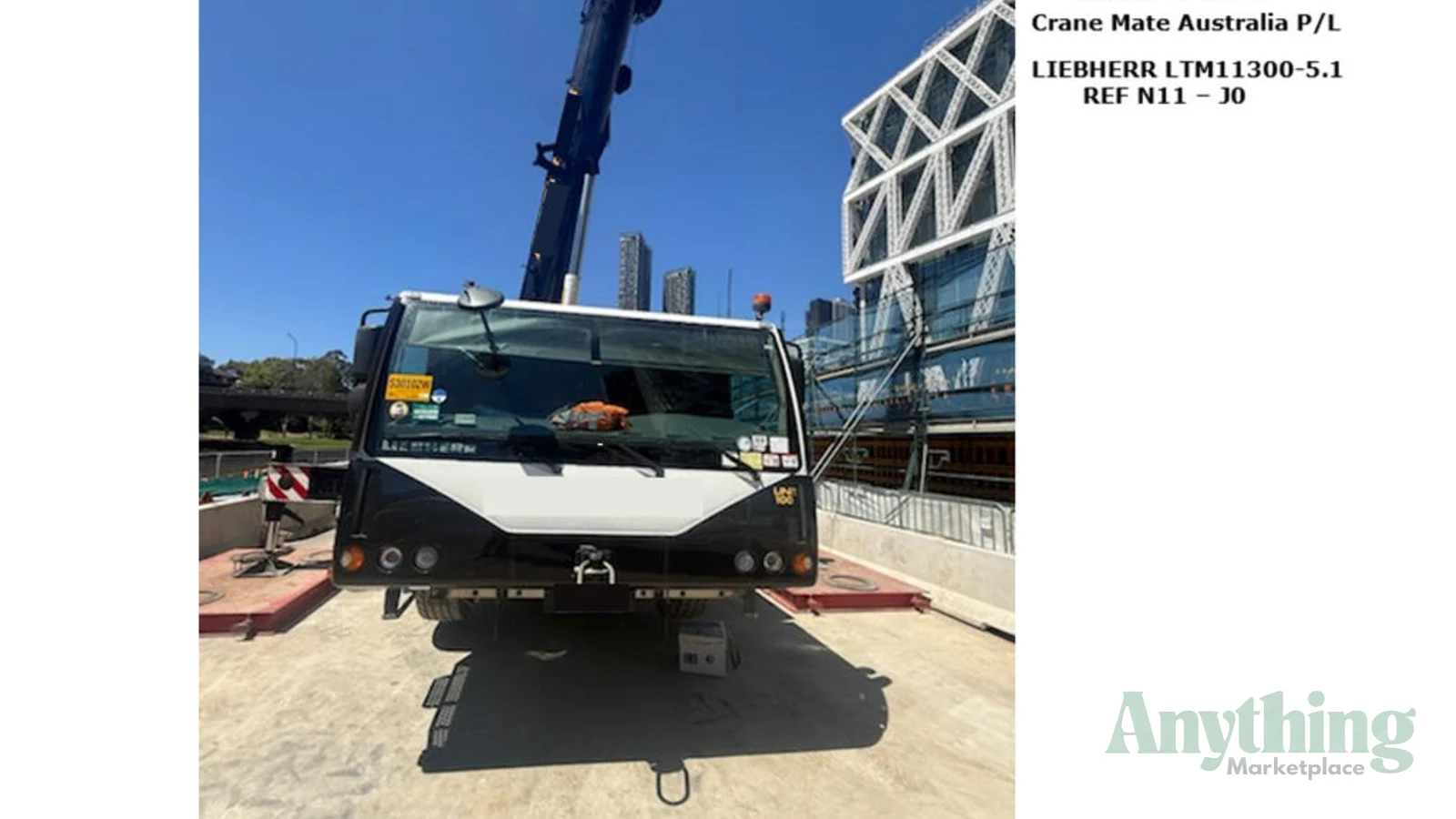 2017 Used Liebherr LTM 1130-5.1 Crane Truck
