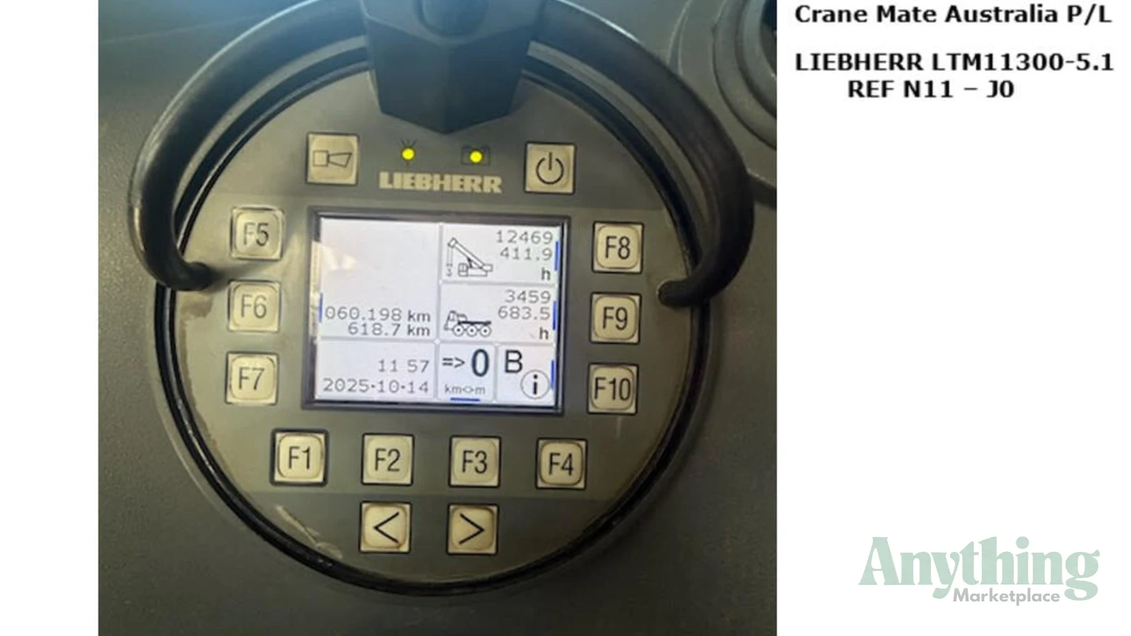 2017 Used Liebherr LTM 1130-5.1 Crane Truck
