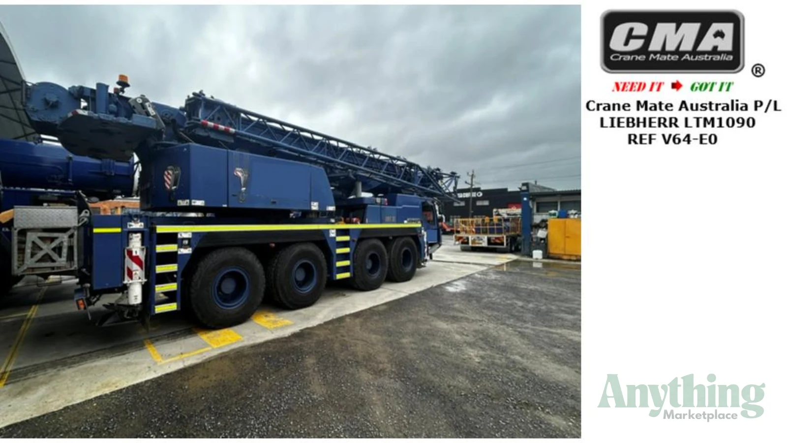 2012 Used Liebherr LTM 1090 Crane Truck