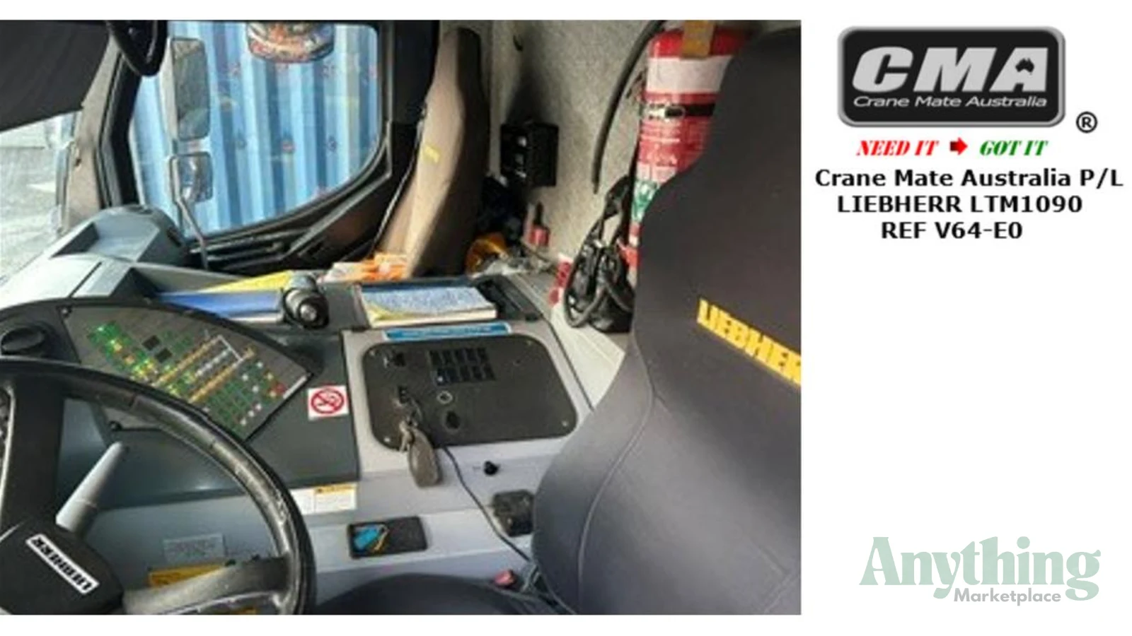 2012 Used Liebherr LTM 1090 Crane Truck