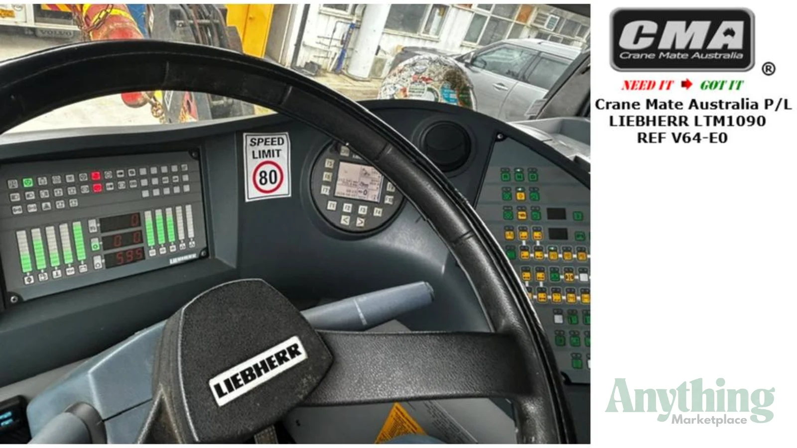 2012 Used Liebherr LTM 1090 Crane Truck